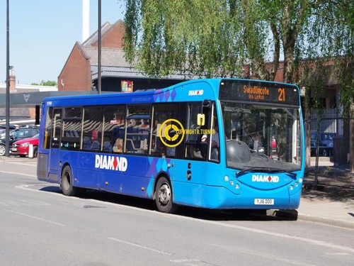 Diamond bus optare - diamond, em,