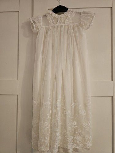 Antique silk lace - lace, white