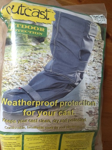 Outcast boot for foot cast - outcast,