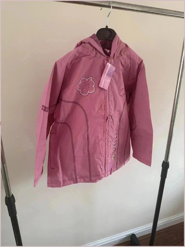 Waves girls pink hooded coat - waves,