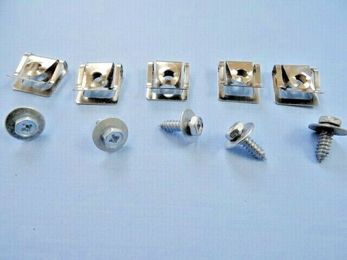 Dodge engine undertray clips - dodge,