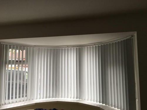 Curved vertical blinds full - curved,