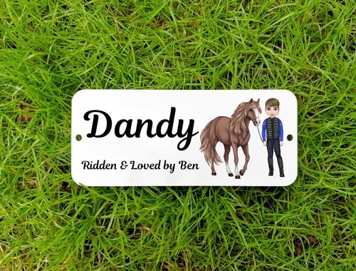 Stable name plaque - stable,