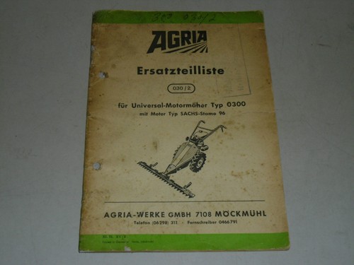 Spare parts list universal - spare,