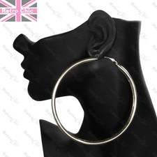 4"OVERSIZE HOOP EARRINGS 10cm