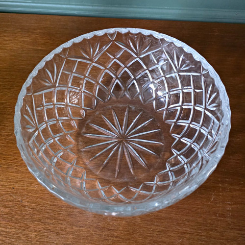 Vintage cut glass crystal - vintage,