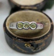 9ct Citrine and Diamond ring