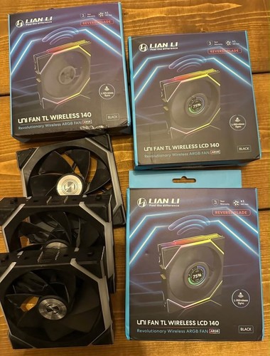Lian lcd 140x120mm - lian, fan