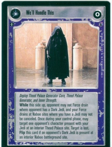 Star wars ccg - star, reflections