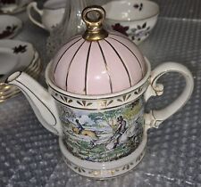 Sadler England Teapot Sporting Scenes of the 18th Century Hunting Staffordshire