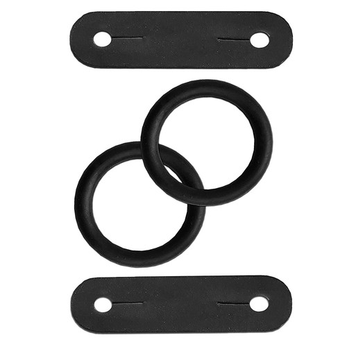 Peacock stirrups rubber rings - peacock,