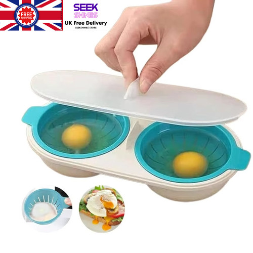 Egg cooker boiler double cup - cooker,