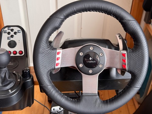 Logitech g27 racing steering - logitech,