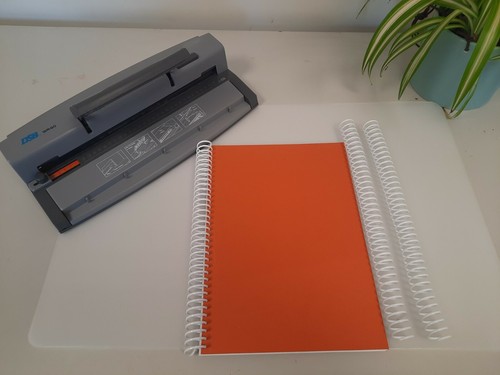 Spiral coil binder book - spiral,