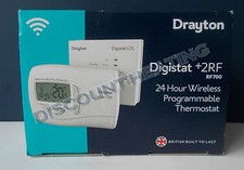 Drayton Digistat +2RF RF700 24 Hour Wireless Programmable Thermostat