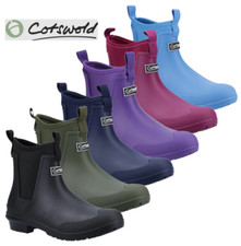 Cotswold Grosvenor Ankle Wellies Womens Wellington Boots Ladies Country Festival