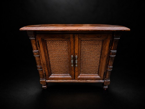 Rare vintage rattan door - rare,