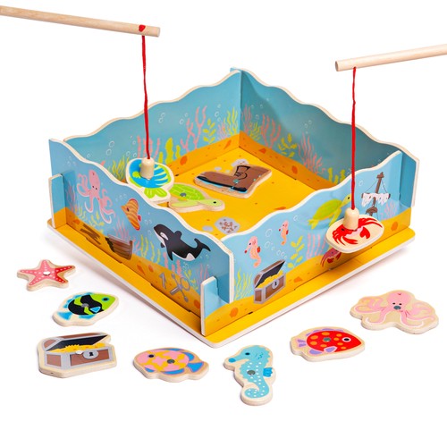 Bigjigs toys wooden magnetic - wooden,