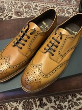 Mens loake Tan  Chester Brogues Size 11F ( Standard Fit )