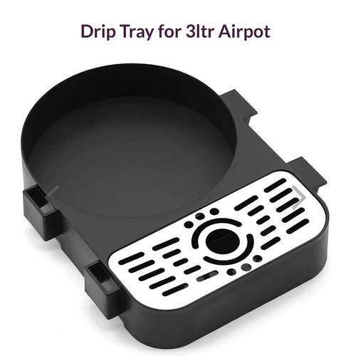 Airpot drip tray stainless - tray,
