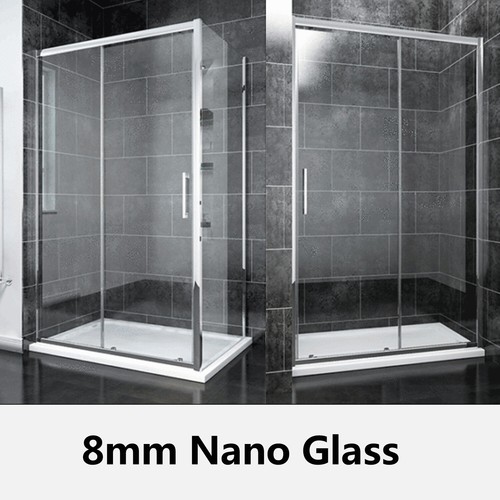 Sliding shower enclosure door - enclosure,