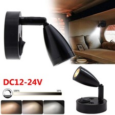 12V LED Camper Van Interior Lights Dimmable Boat Caravan Spot Reading Light
