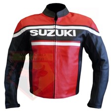 SUZUKI RED BIKERS MOTORBIKE