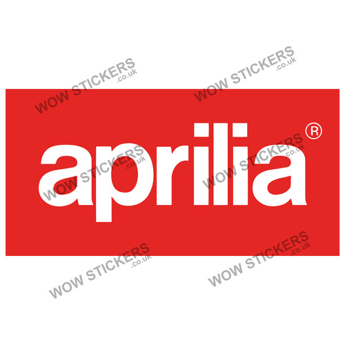 Aprilia motorbike stickers - motorbike,