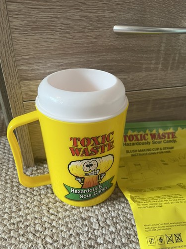 Toxic waste cup slush making - toxic,