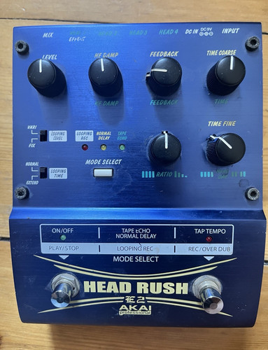 Akai headrush digital tape - akai,