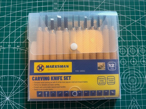 Wood carving chisel kit - 12,