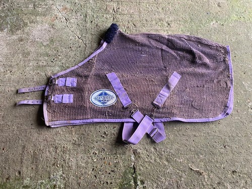 3ft6 mendip purple waffle - purple,