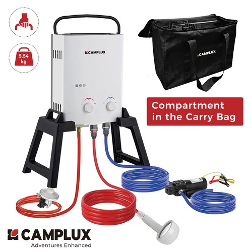 Camplux tankless gas - camplux, hot