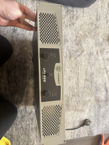 Crown lps 800 amplifier - crown,