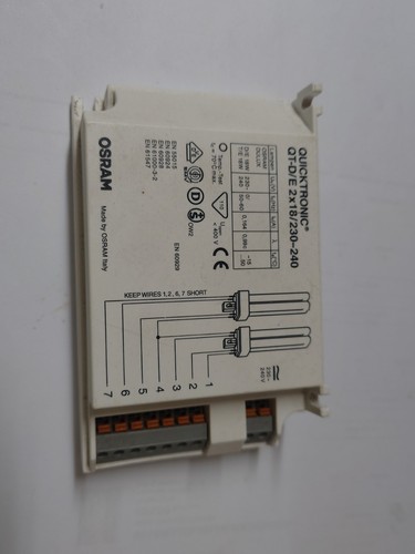 Osram quicktronic d e - quicktronic, d/e