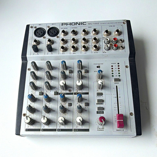 Phonic mu1002 channel bus - phonic,