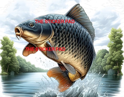 Vinyl sticker carp coarse - vinyl,