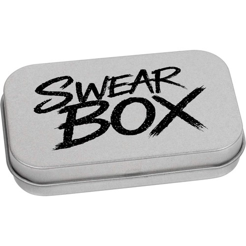 Swear box metal hinged - 'swear, box'