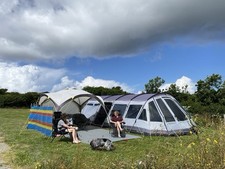 Outwell Vermont XLP 7 Person Tent With Footprint, Carpet & Roof protector