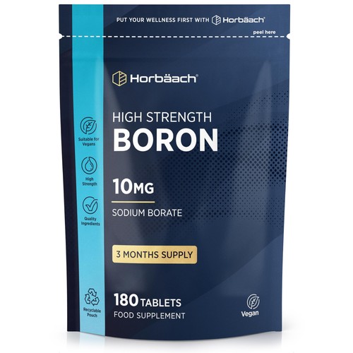 Boron 10mg - boron, supplement