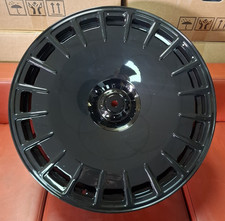 20" (BRABUS) ZM STYLE ALLOY WHEELS TO FIT MERC E CLASS S CLASS BLACK 8.5/10