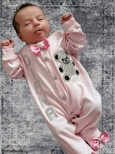 Personalised baby romper - personalised,