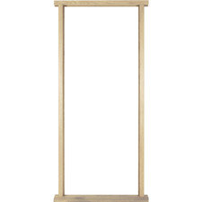 Assembled external door frame