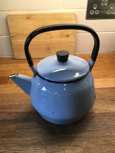 Vintage enamel stove - enamel,