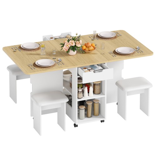Folding dining table - 3-in-1,