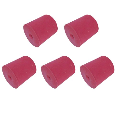 Bored rubber bungs to - rubber, x
