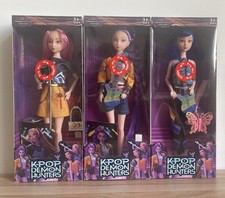 3PC/1pc Cosplay Kpop Demon Hunters Doll Moveable Joint Figure Music Toys Xmas UK