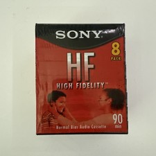 Sony 8 Pack HF 90 Minute Blank