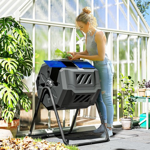 Garden compost bin 160l - 160l, dual