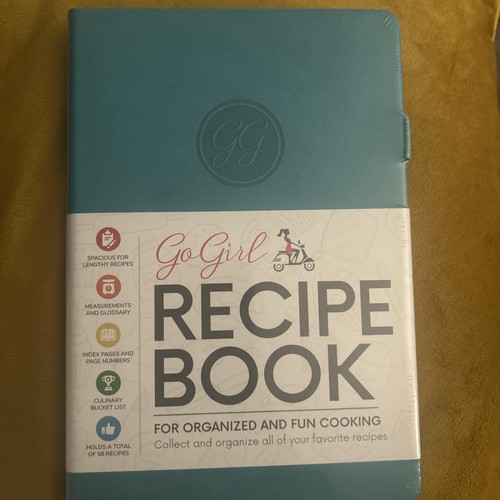 Gogirl recipe book blank - book,